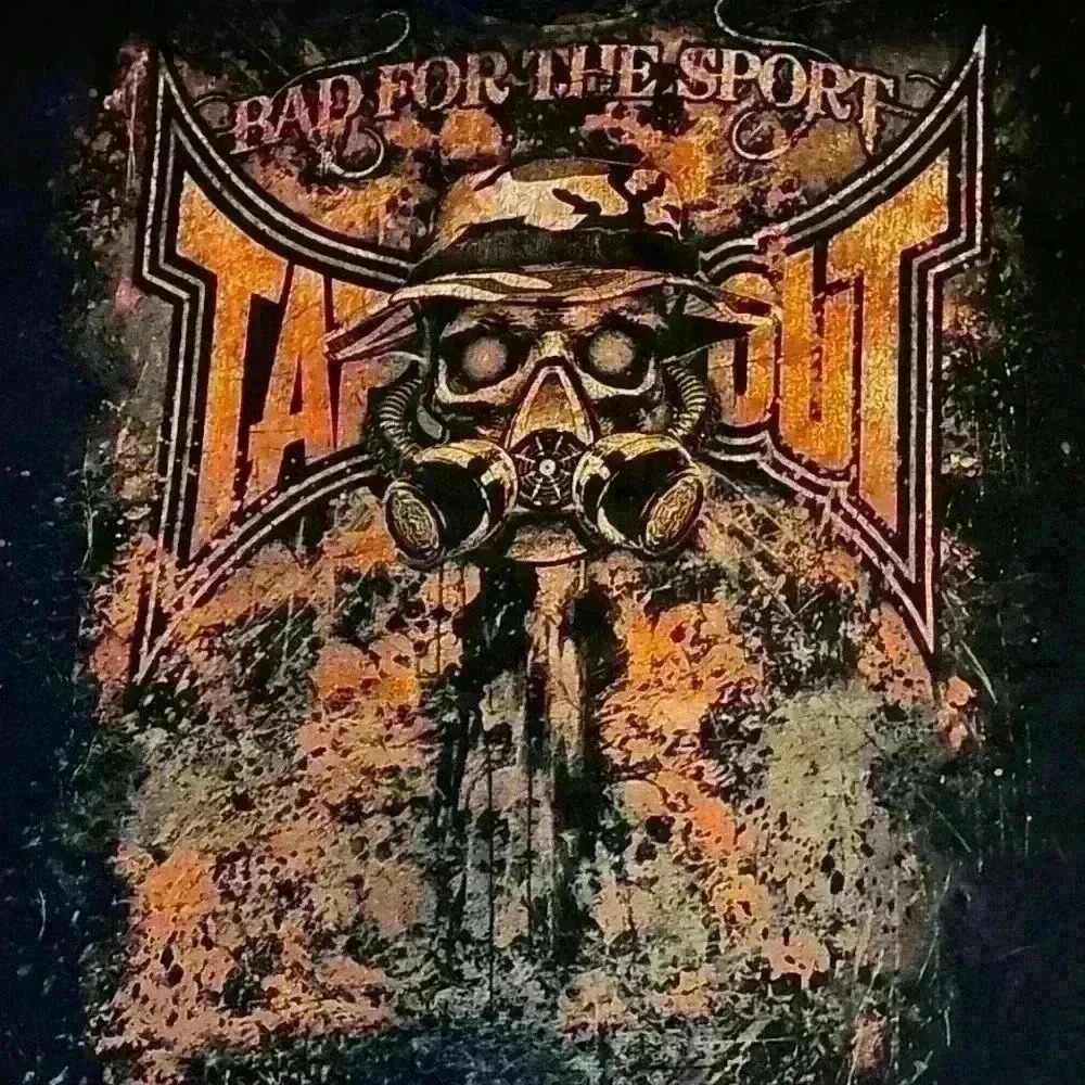 Tapout 3xl Charles "Mask" Lewis the founder of TapouT signature Cotton T Rare ♥️